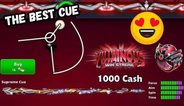 Best cue stick in 8 ball pool