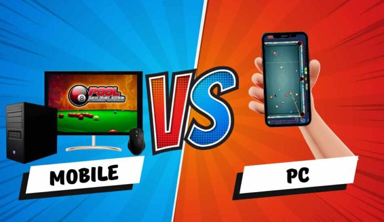 8 Ball Pool PC vs Mobile